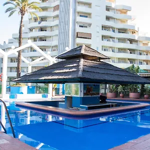 Benal Ii, Estudio Con Parque Acuático Y Vistas Al Mar. Benalmádena